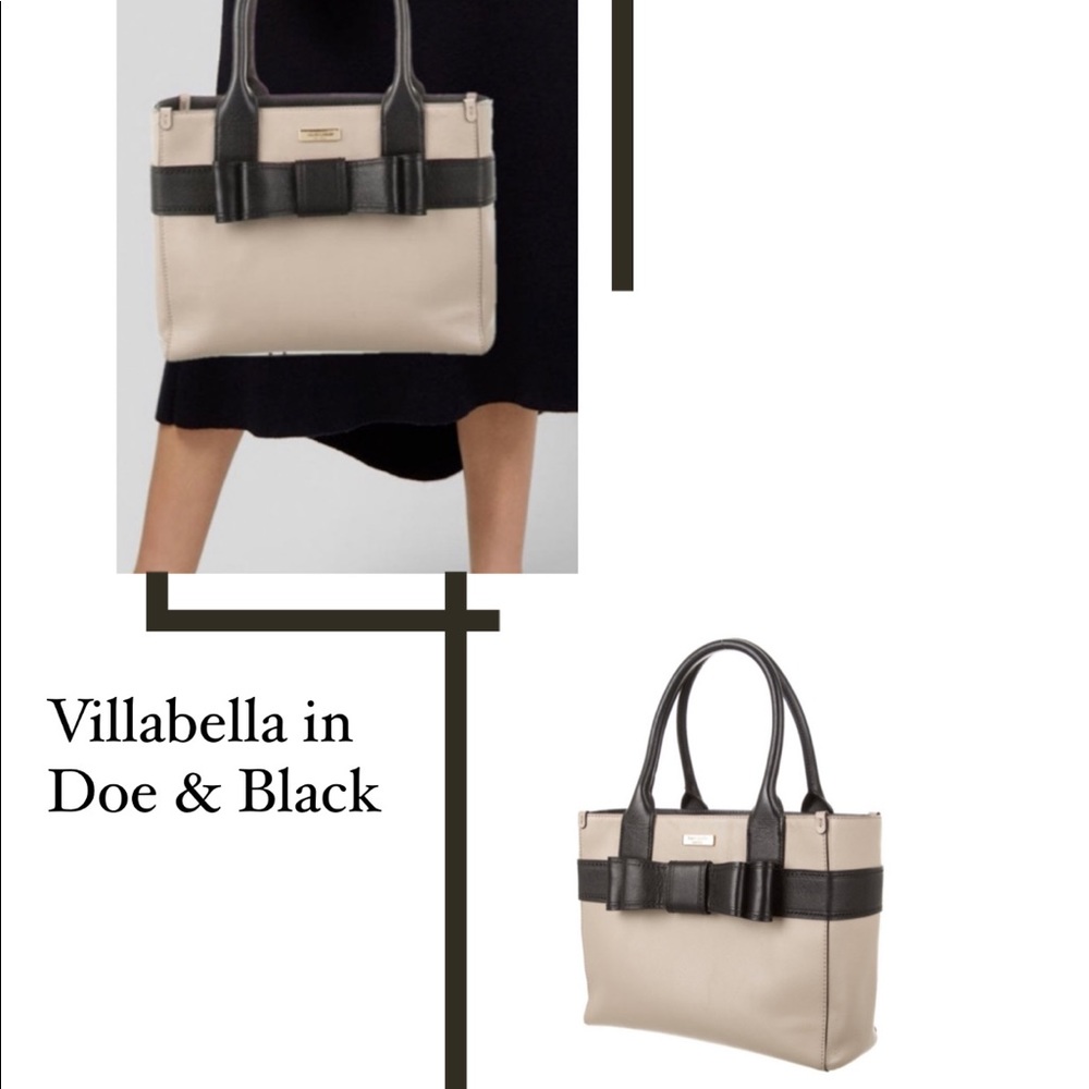 Pristine Kate Spade Villabella Doe & Black